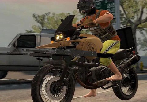 绝地求生摩托车怎么炫[图2]