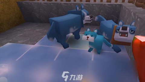 迷你世界怎么给狗补血