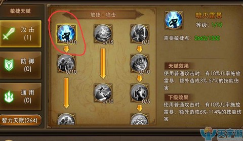 永恒纪元科技怎么加点